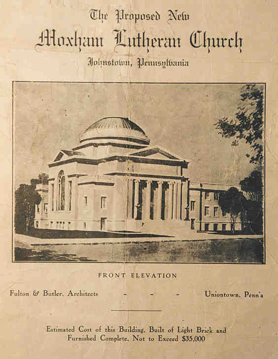 Moxham Luitheran Church   1915